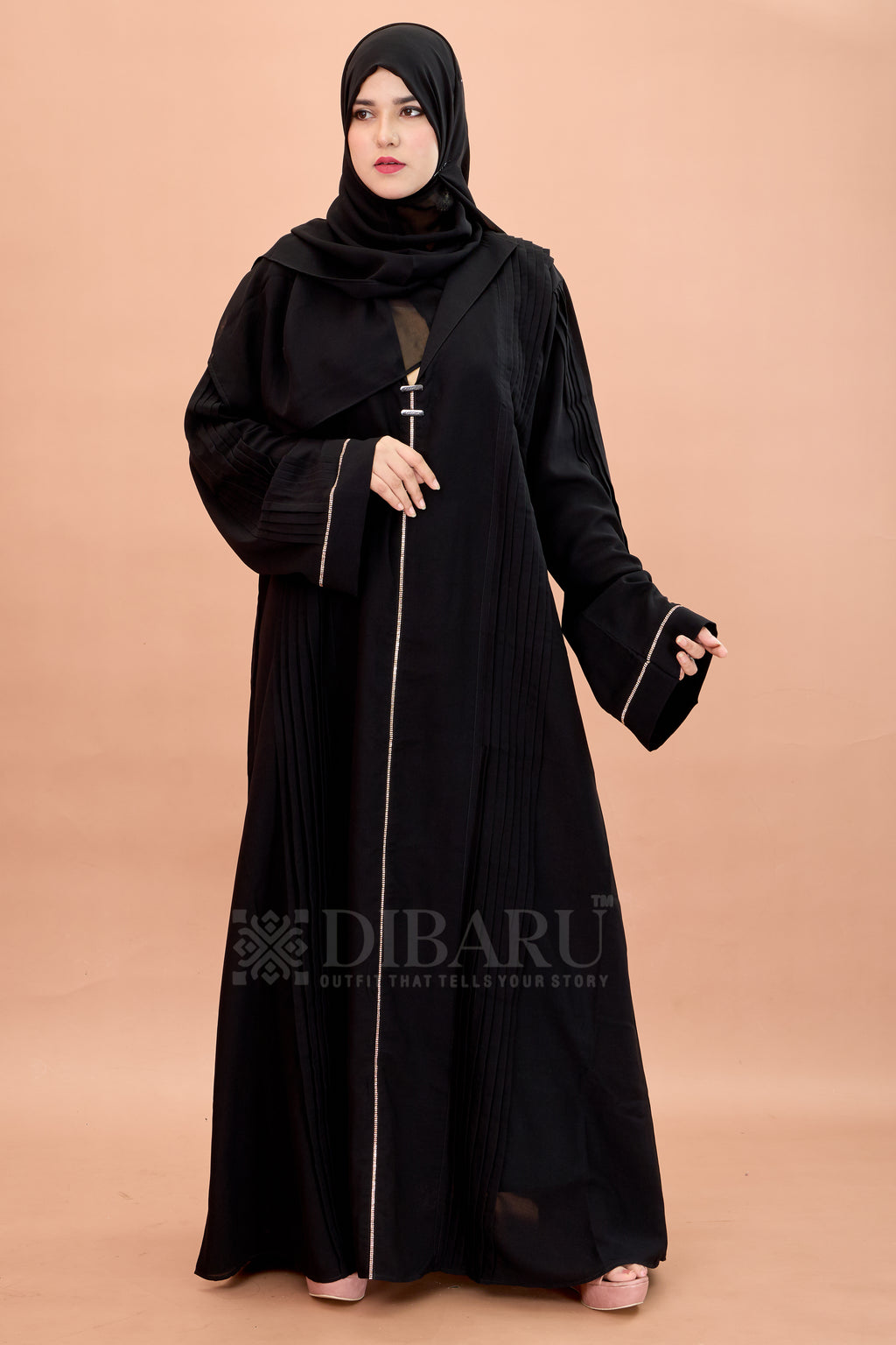 Coat Pleating And Stonework with Plazo Sleeve Made Up Of Premium Firdos Fabric Full Lenght Designer Aabya For Womens And Girls