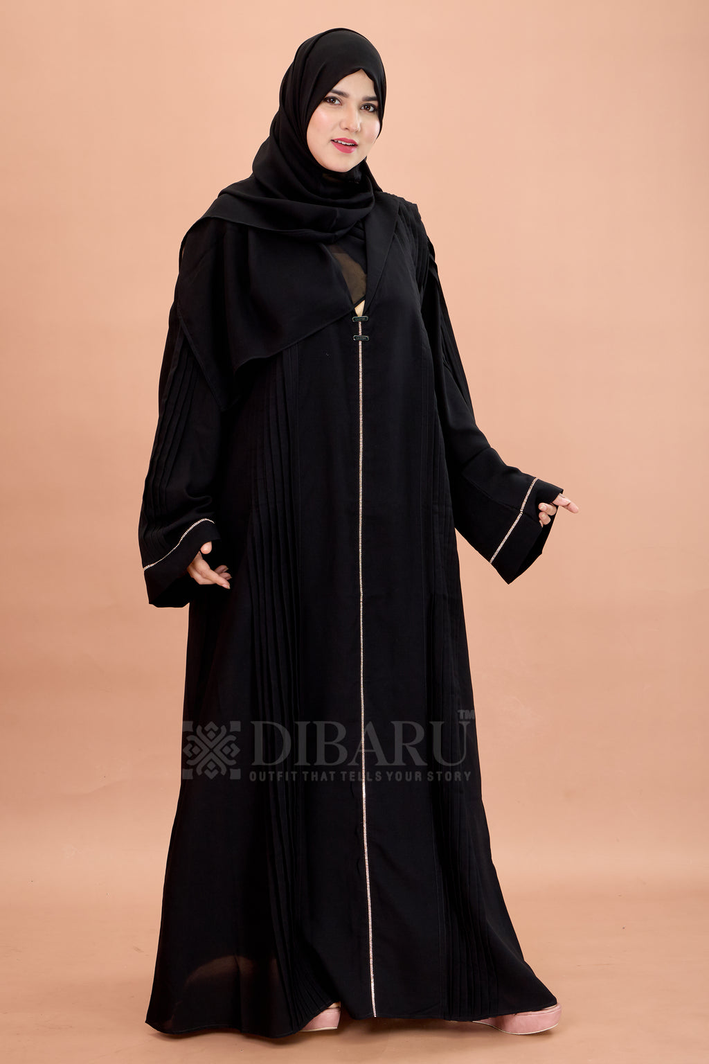 Coat Pleating And Stonework with Plazo Sleeve Made Up Of Premium Firdos Fabric Full Lenght Designer Aabya For Womens And Girls