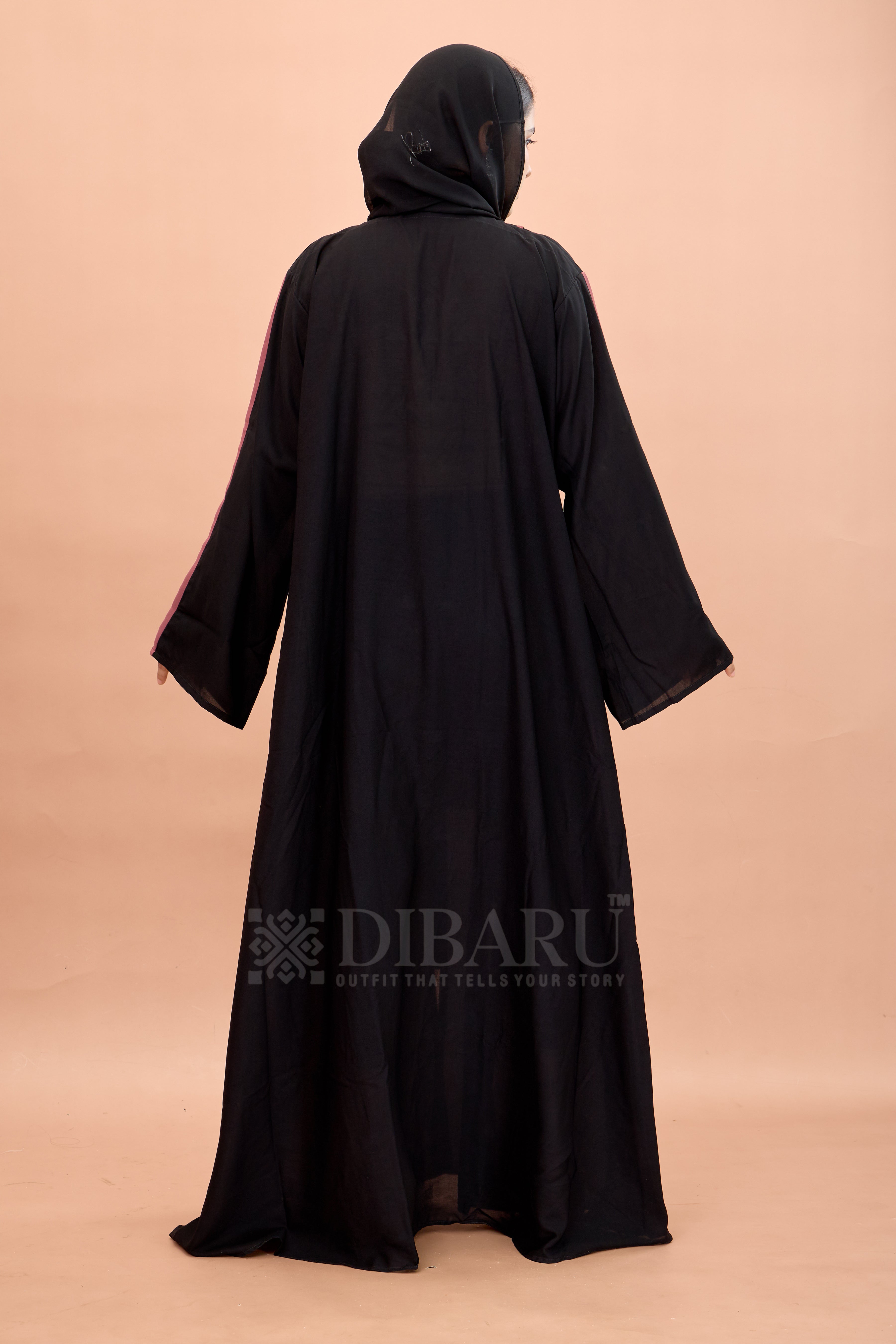 Round Neck Front Open Full Chain 2 Box Luppi with Plazo Sleeve Made Up Of Imported Nida Fabric Full Lenght Designer Aabya For Womens And Girls