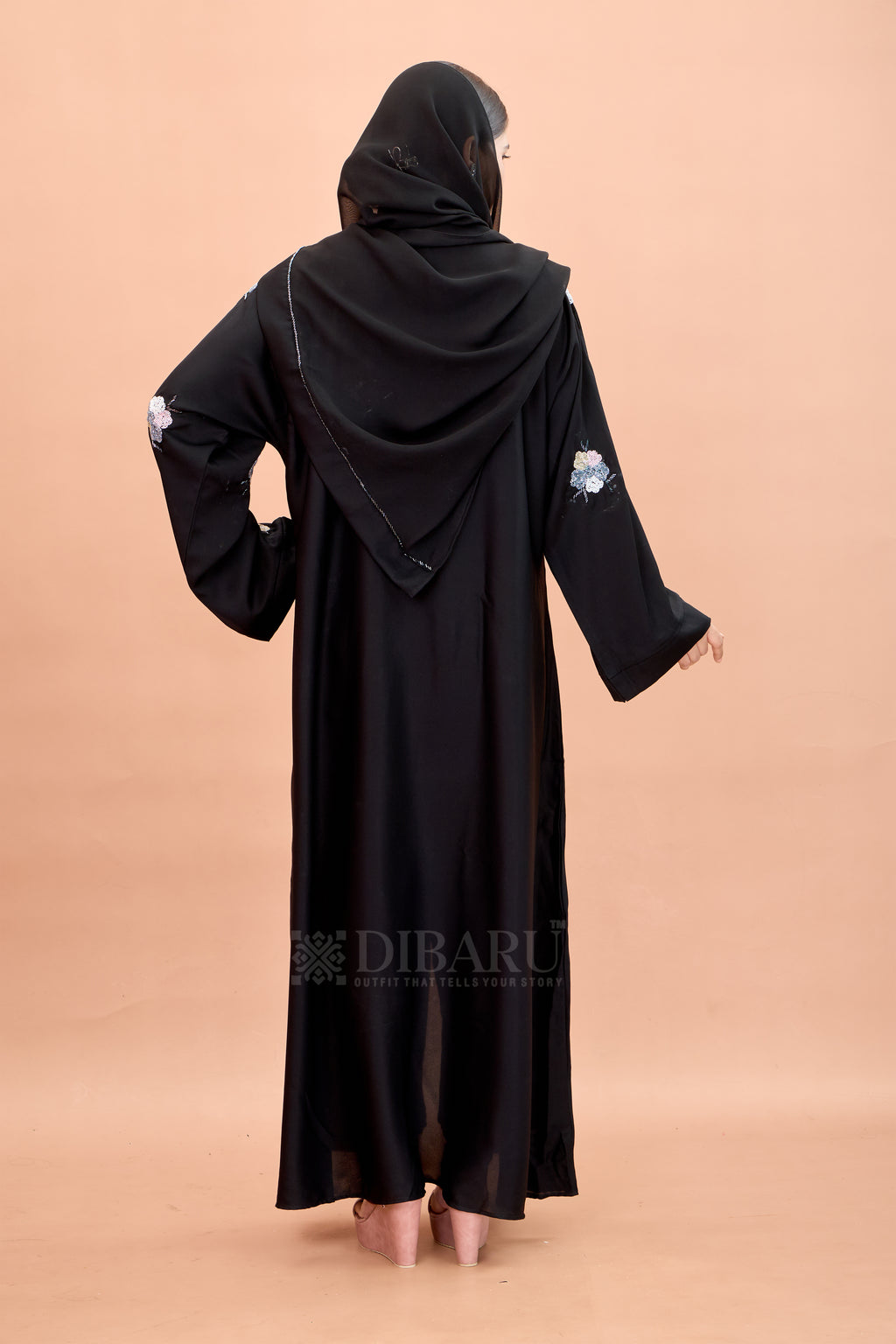 V Neck 5 Color Flower Hand Work With Plazo Sleeve Made Up Of Imported Nida Fabric Full Lenght Designer Aabya For Womens And Girls