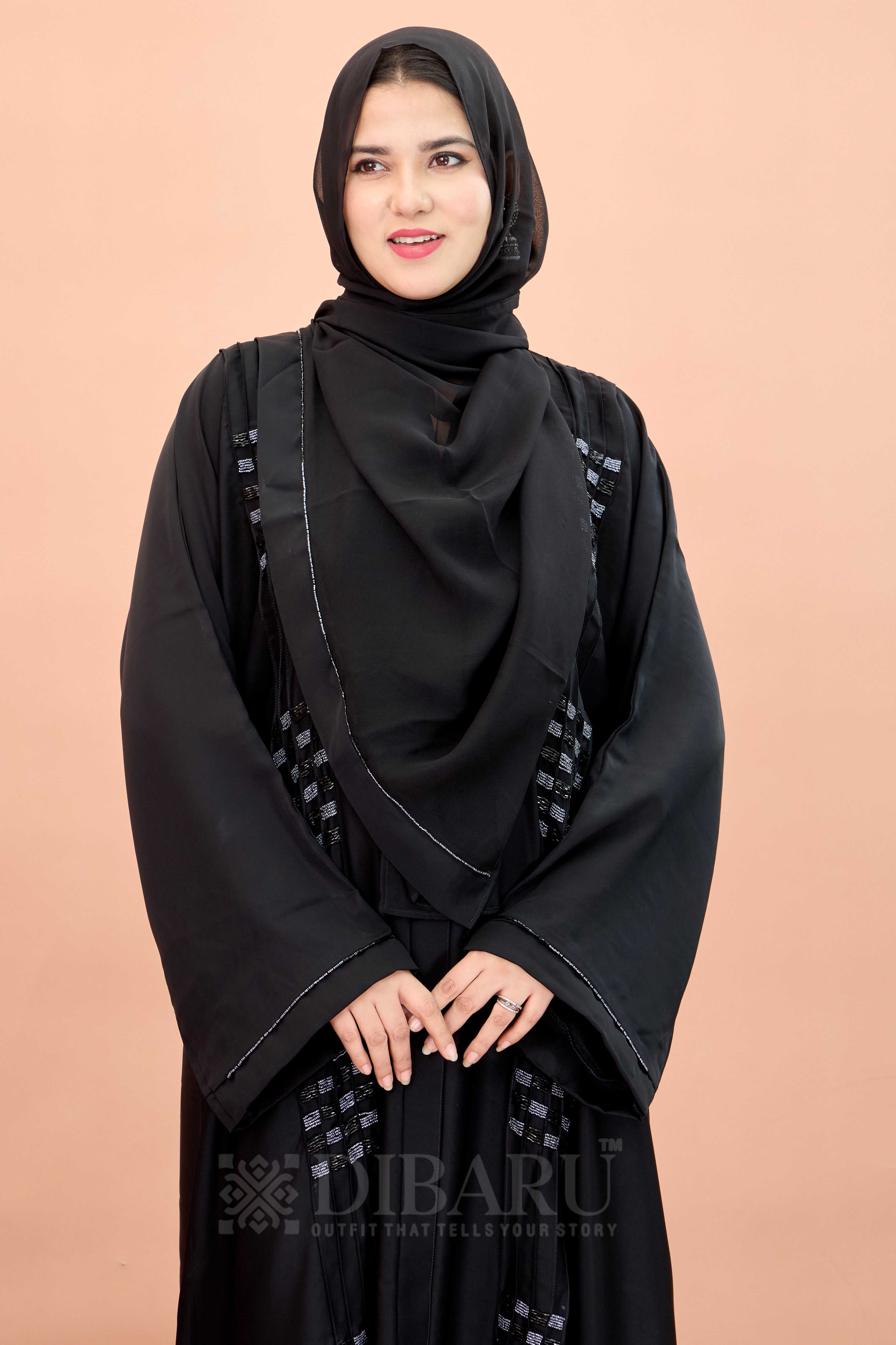 V Neck 10 Pintex small Square Hand Work With Plazo Sleeve Made Up Of Imported Nida Fabric Full Lenght Designer Aabya For Womens And Girls