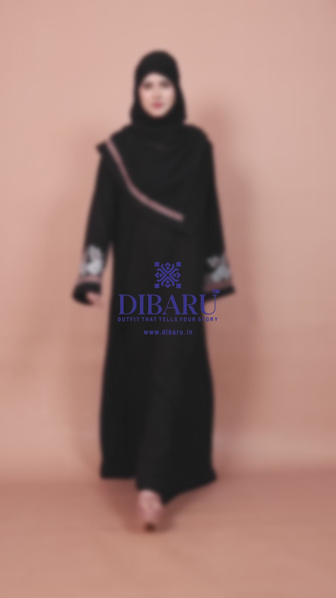 Round Neck Flower Patti Embroidery work with Plazo Sleeve Made Up Of Premium Firdos Fabric Full Lenght Designer Aabya For Womens And Girls